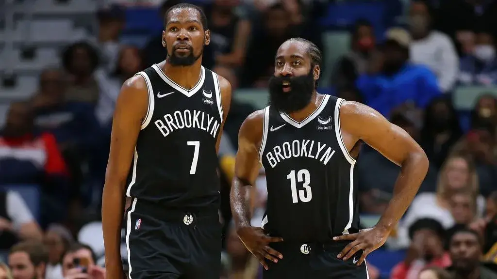 Kevin Durant and James Harden