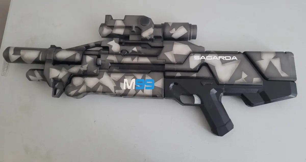 M-99 Saber Assault Rifle Best Weapons Mass Effect 2