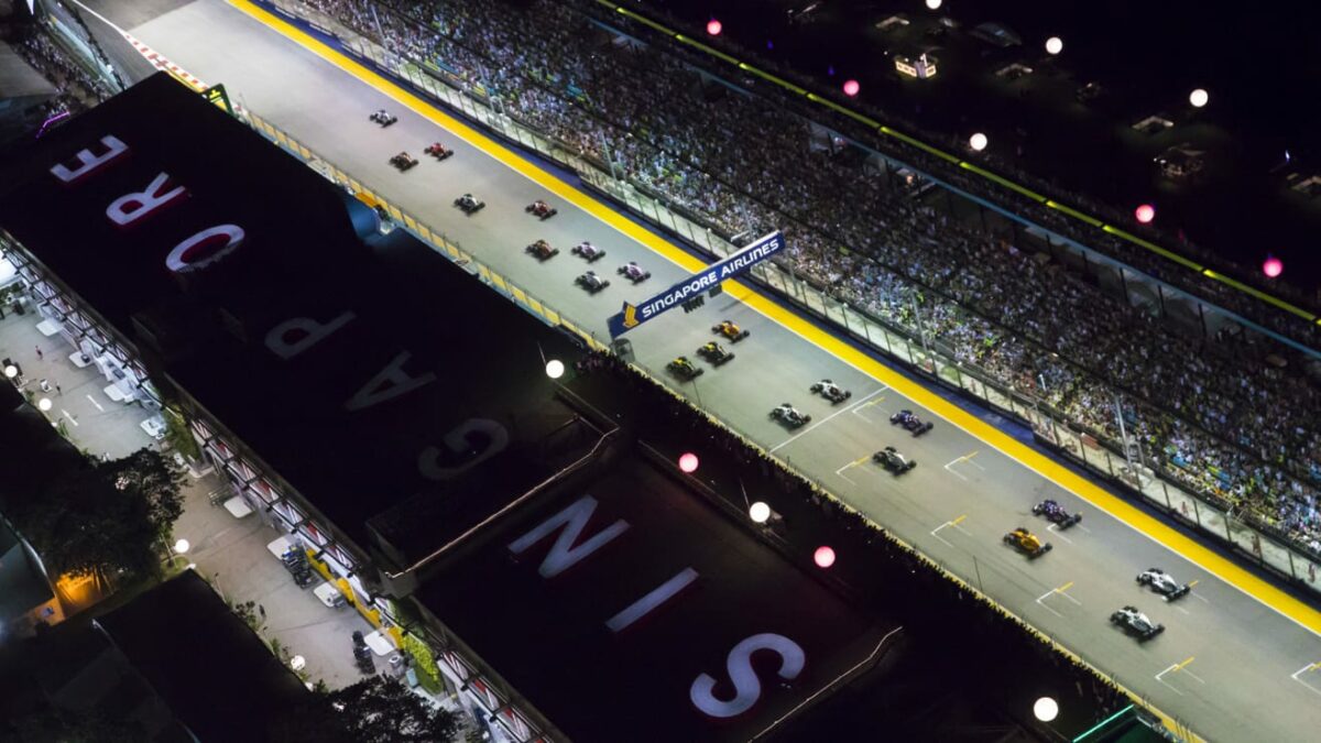 Singapore GP DRS Zones