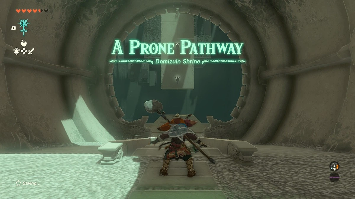 How To Complete Domizuin Shrine in Zelda: Tears of the Kingdom 3 A Prone to Pathway Puzzle in Domizuin Shrine