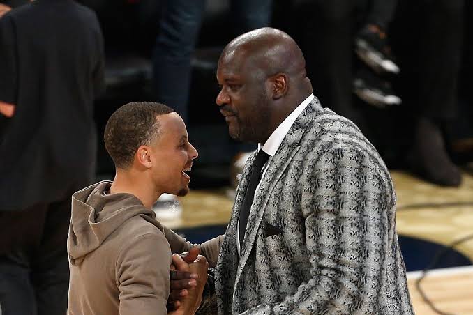 Shaquille O'Neal Steph Curry 
