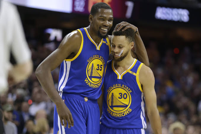 Kevin Durant Steph Curry 