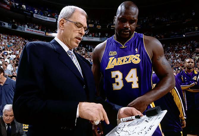 Shaquille O'Neal Phil Jackson 