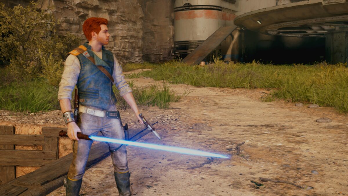 Star wars Jedi Survivor blaster stance 