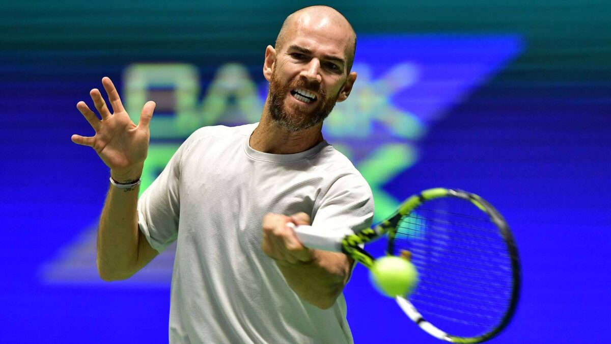 Who are the parents of French Tennis star Adrian Mannarino? 2 mannarino-astana-2022-doubles