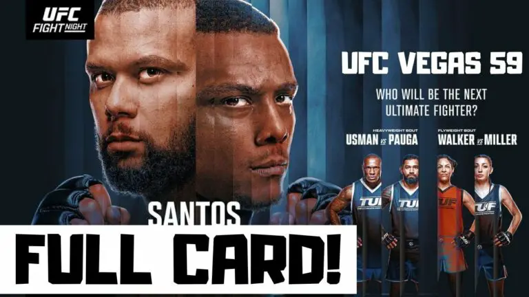 UFC Vegas 59 predictions
