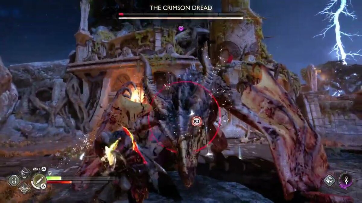 How to Beat Crimson Dread Dragon in God Of War Ragnarok 3 Crimson Dread Dragon Ragnarok