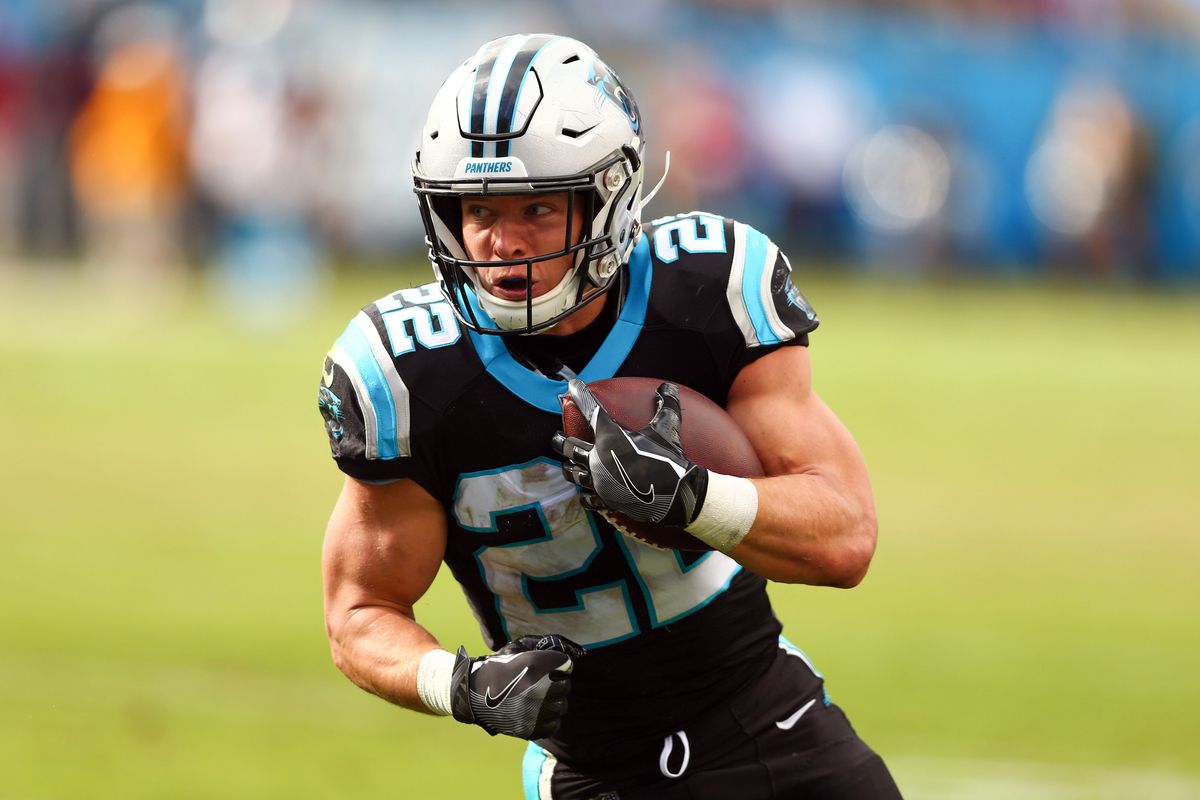 When was Christian McCaffrey drafted into the NFL?