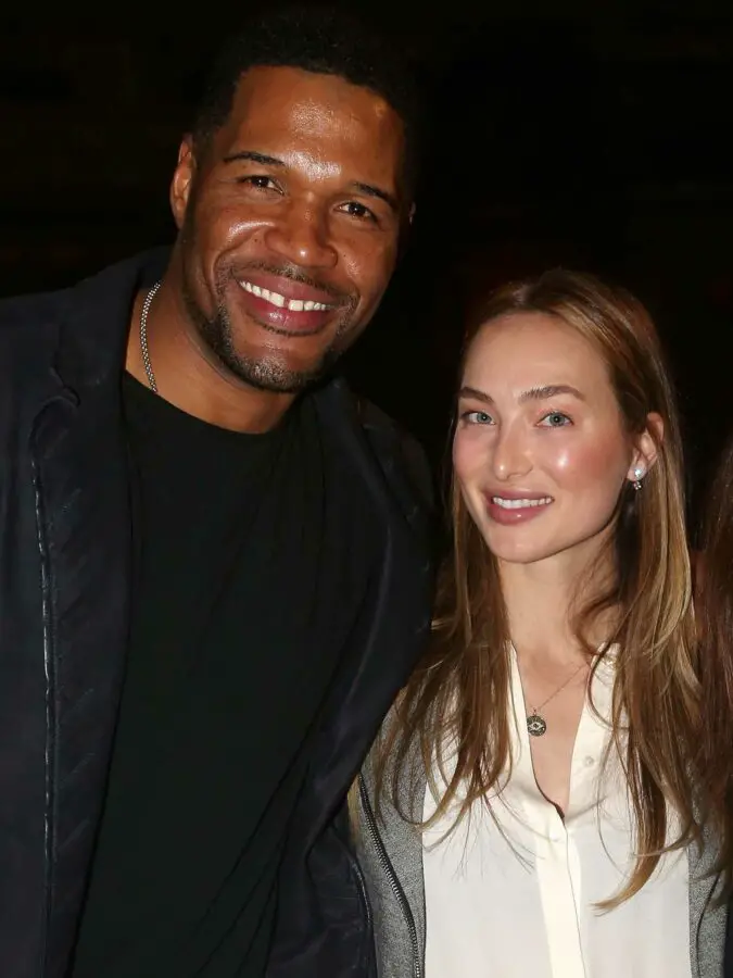 Michael Strahan and his girlfriend Kayla Quick 