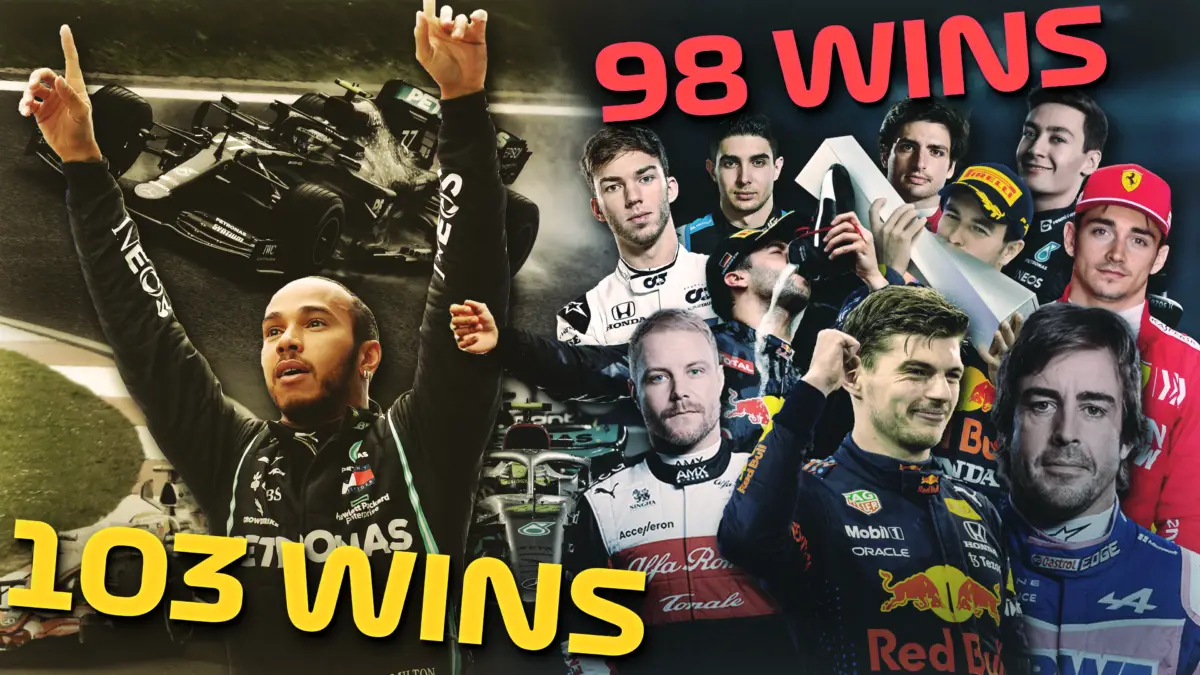 Lewis Hamilton will have more wins than rest of grid combined