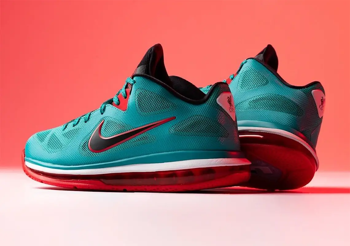 nike lebron 9 low reverse liverpool DQ6400 300 store list lead
