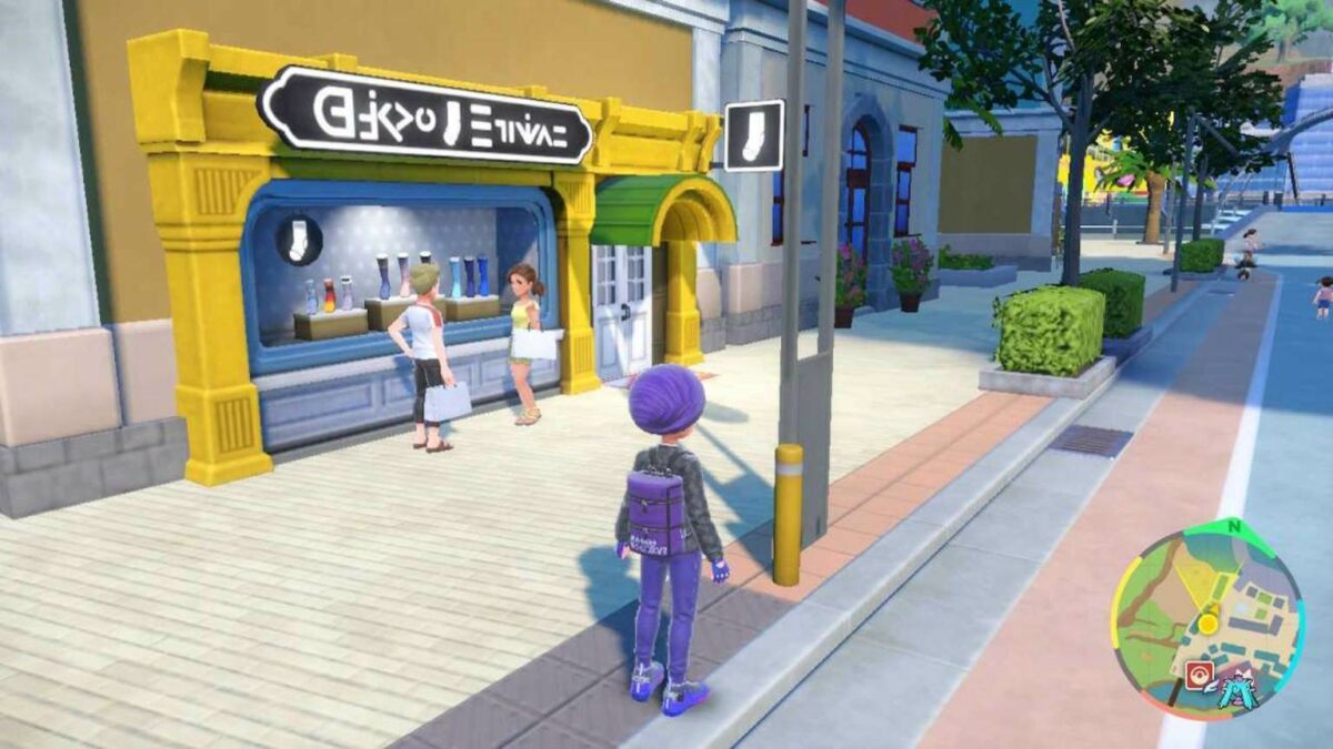 Pokemon Scarlet & Violet clothing store locations
