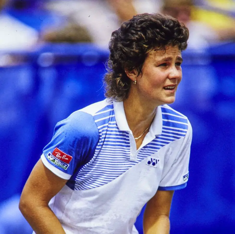 Pam Shriver during her playing days