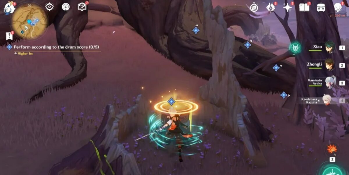 Genshin Impact Perform According to the Drum Score Guide Media Referee