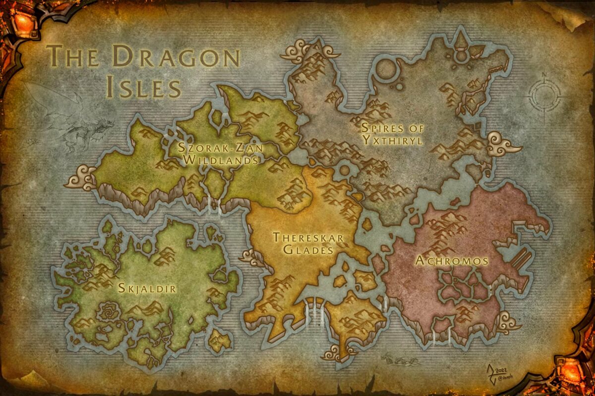 WoW Dragonflight Dragon Isles