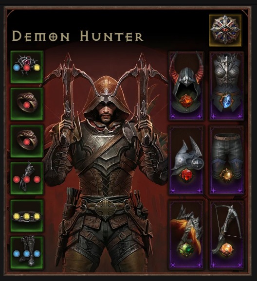 Demon Hunter Weapons