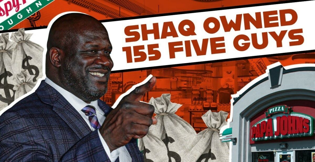 Does shaq own five guys