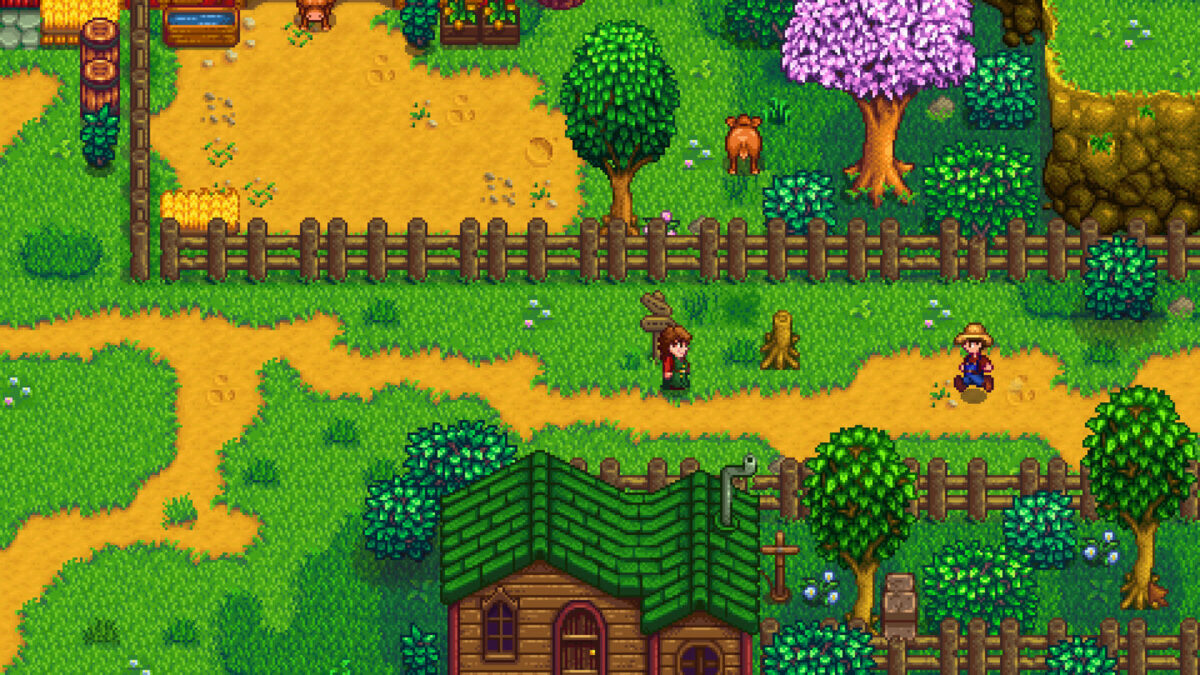 stardew valley creator shares screenshots from 2012 version of the game social