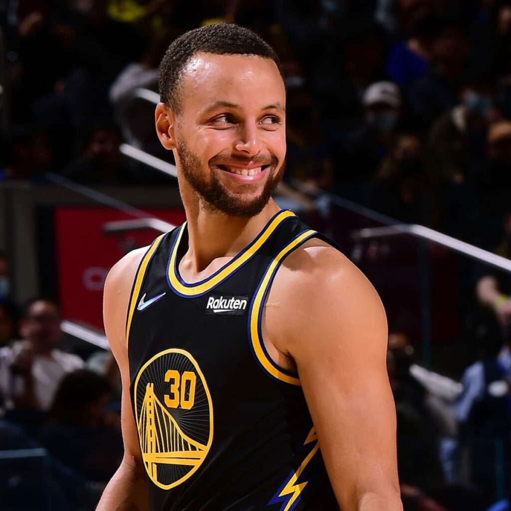 stephen curry smiles iso 1