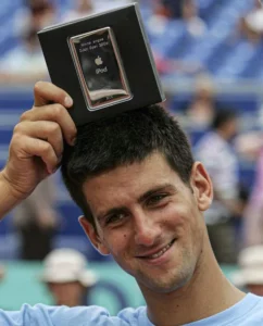 Novak Djokovic iPod