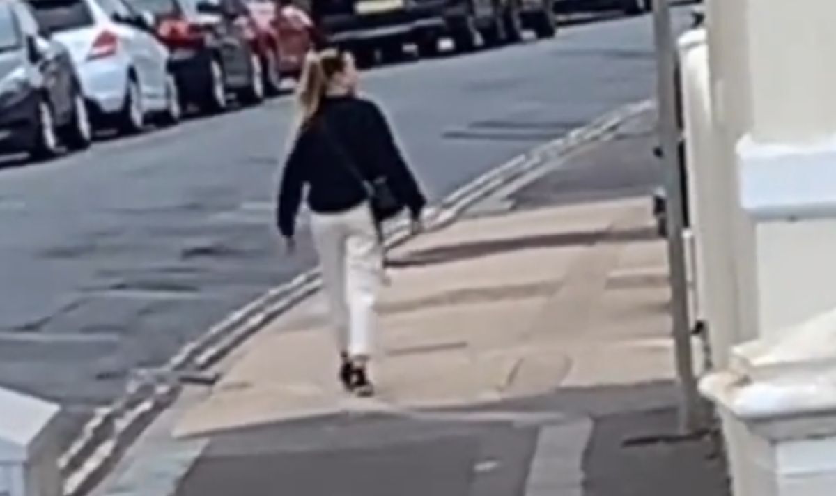 What is the woman frozen on TikTok video all about? Where was it filmed? 1 woman freezed
